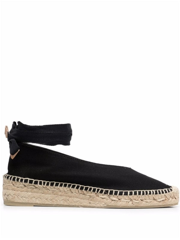 Castaner Black Flat Shoes
