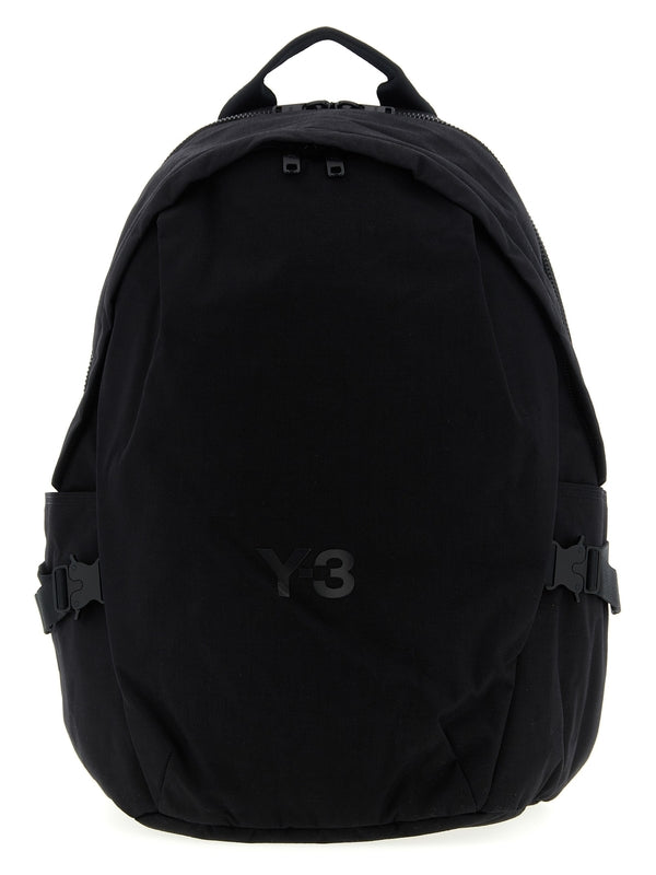 Y-3 Black Backpacks
