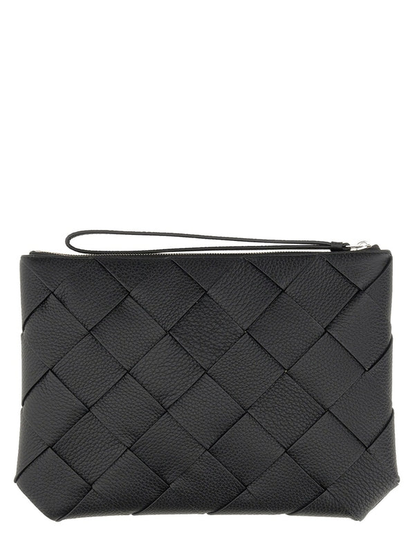 Diago Leather Large Clutch