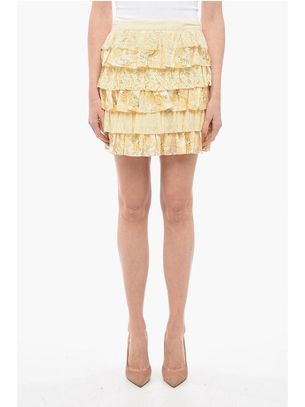 Loveshackfancy Yellow Skirts