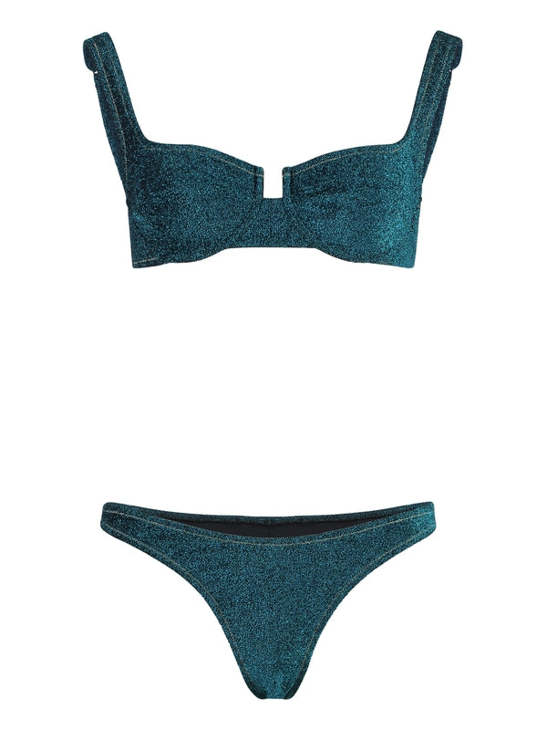 Brigitte Lurex Bikini Set