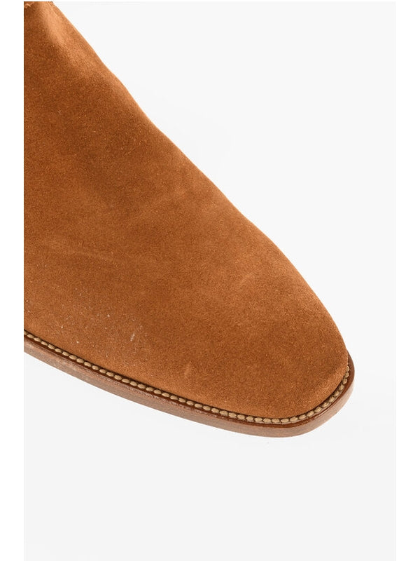 Saint Laurent Brown Ankle Boots