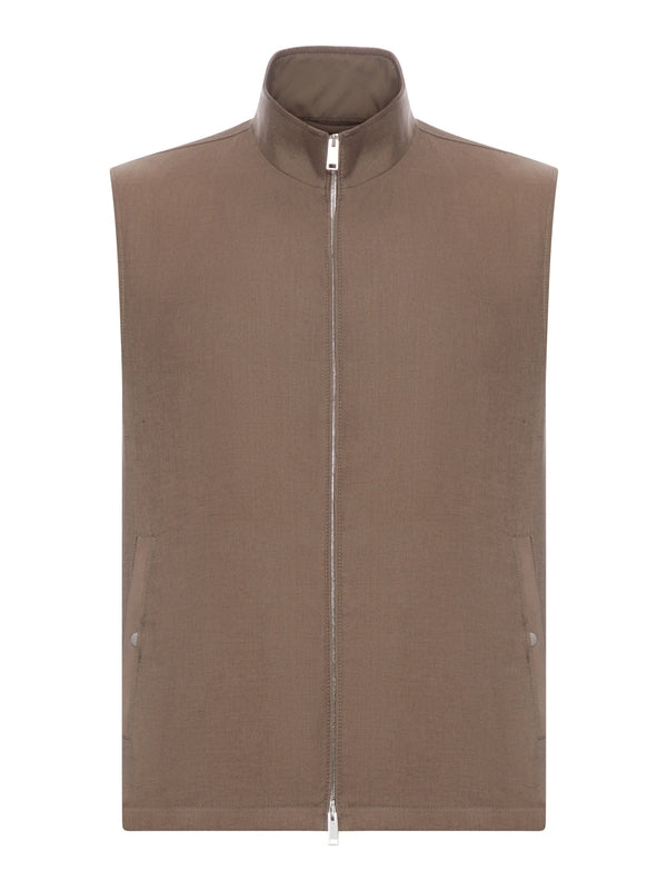 Zegna Beige Vest