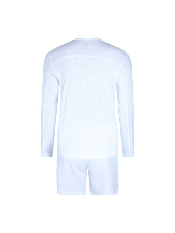 White Cotton Pajama Set