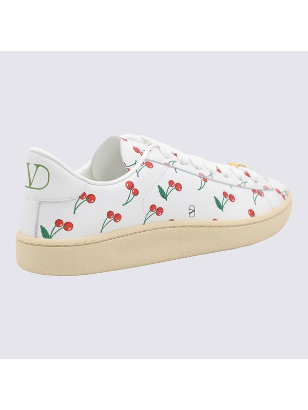 Valentino White Low Top Sneakers