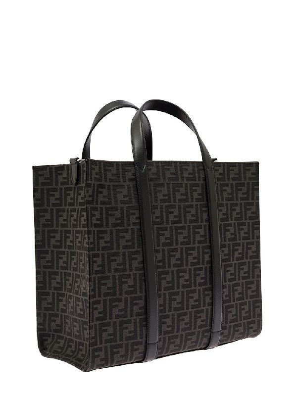 Allover FF
  Jacquard Fabric Tote Bag