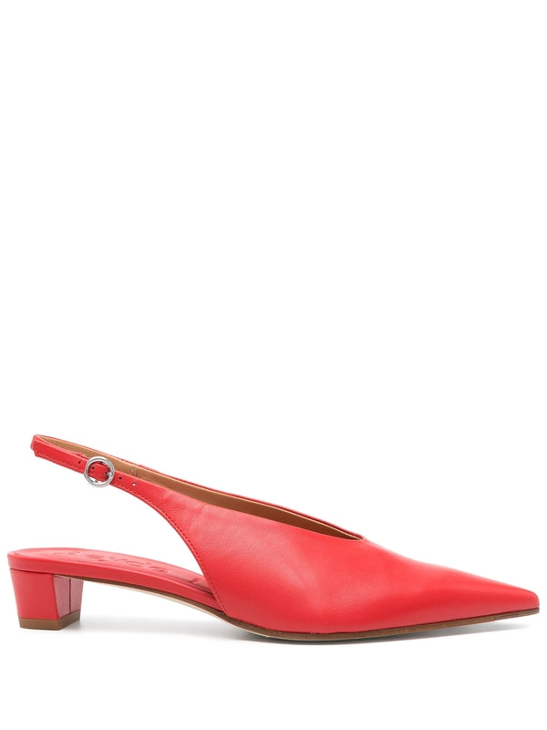 Oti Nappa Leather Slingback
  Heels