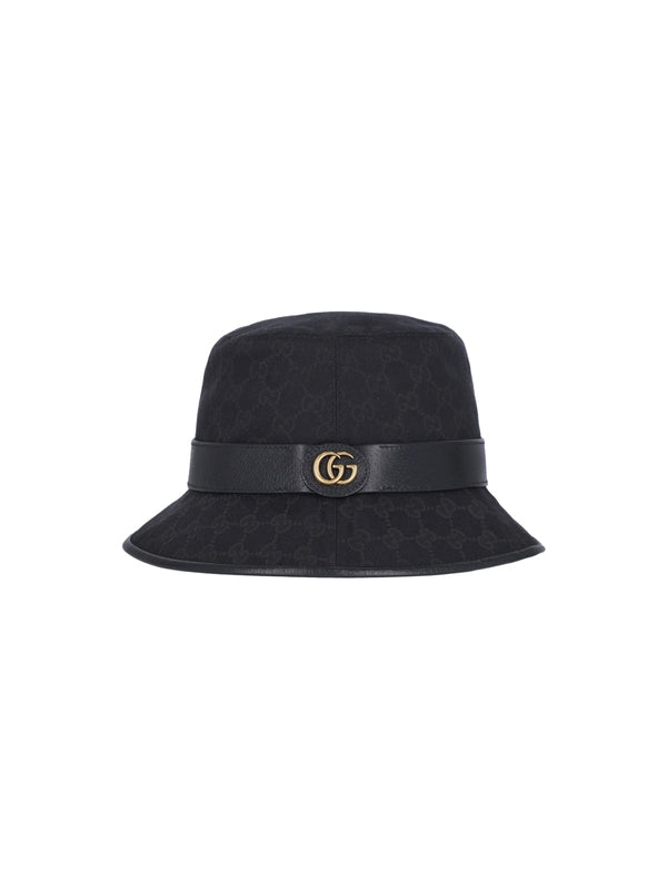 Gg Pattern Belt Bucket Hat - Jente