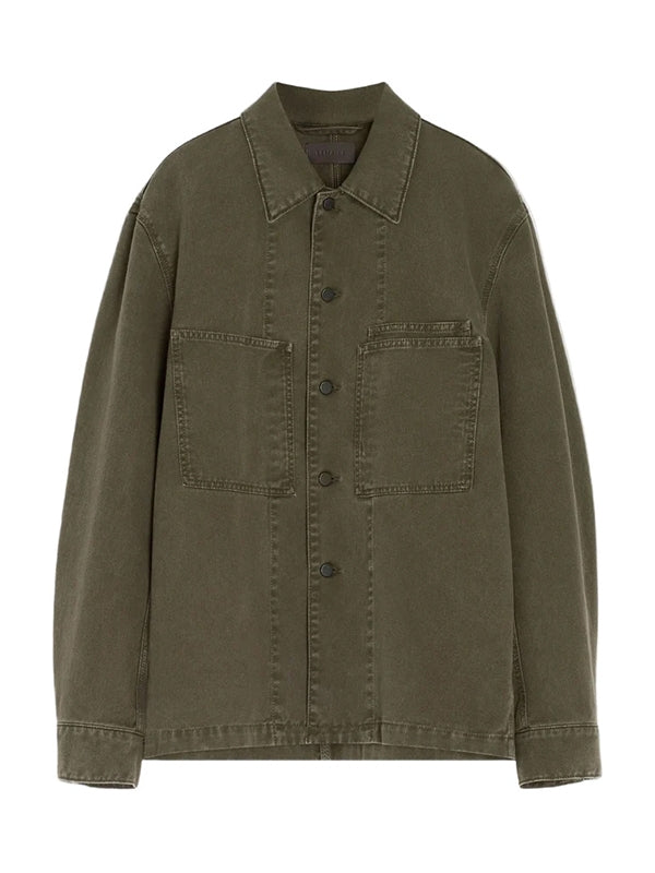 Workwear Over Denim Shirt
