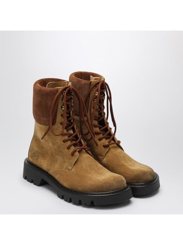 Sierra Suede Lace-up Boots