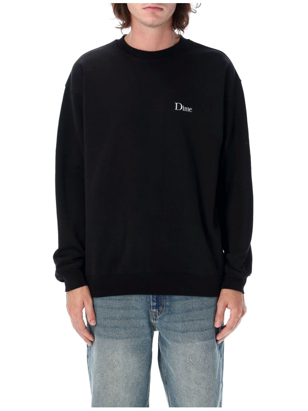 Logo Detail Cotton Sweatshirt