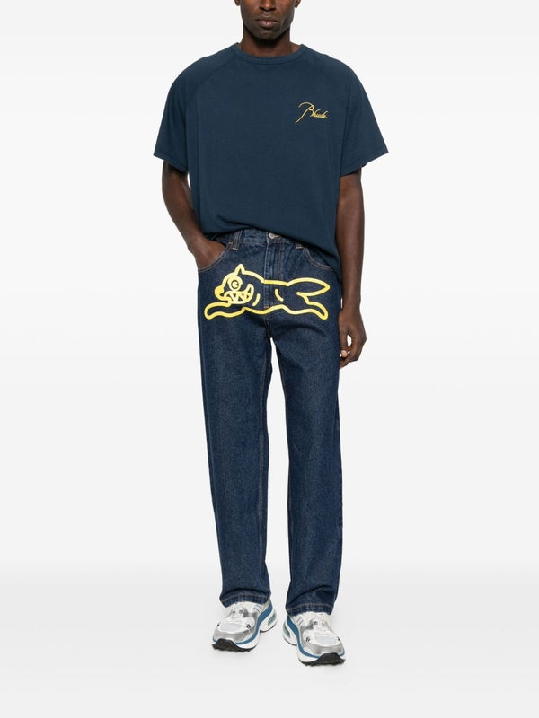 Ice Cream Blue Denim Pants