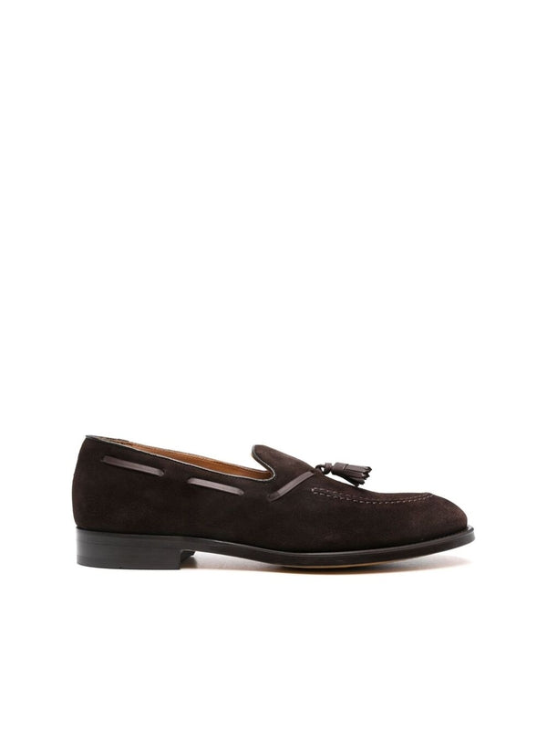 Suede Tassel Loafers