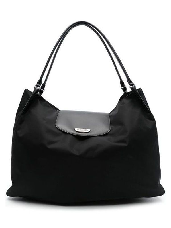 Geneve 徽标尼龙大号手提包