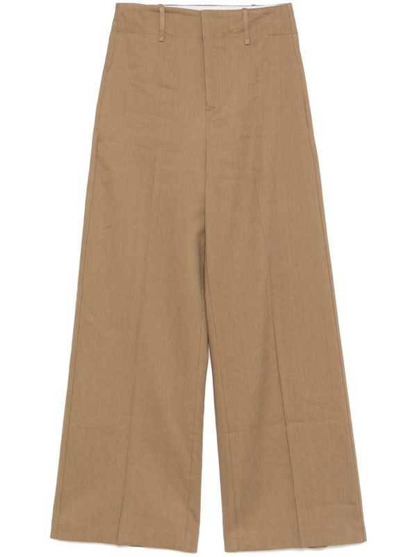 Wide Linen
  Pants