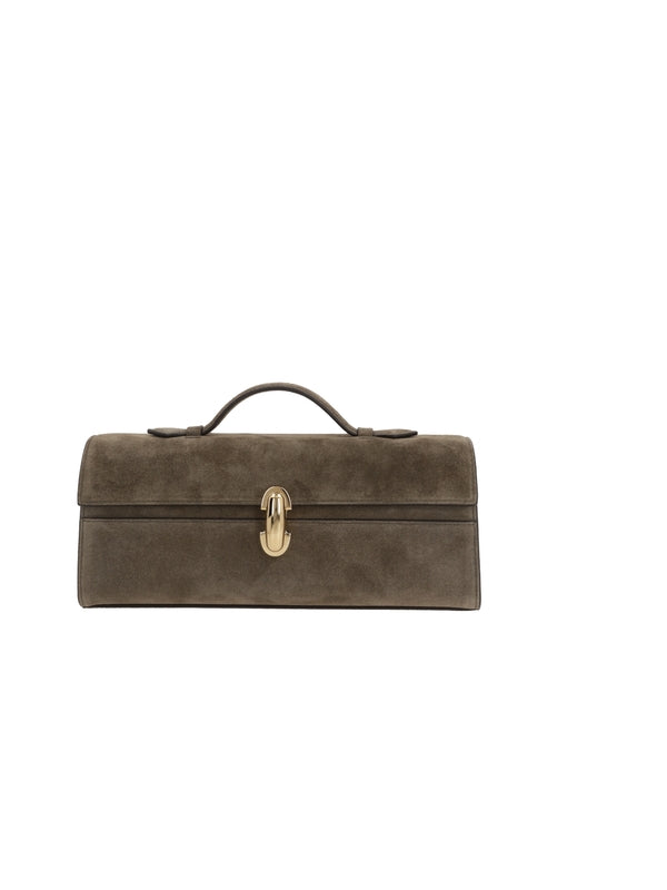 Savette Brown Tote Bags