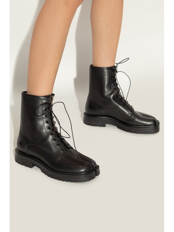 Tabi Leather Lace-Up Boots