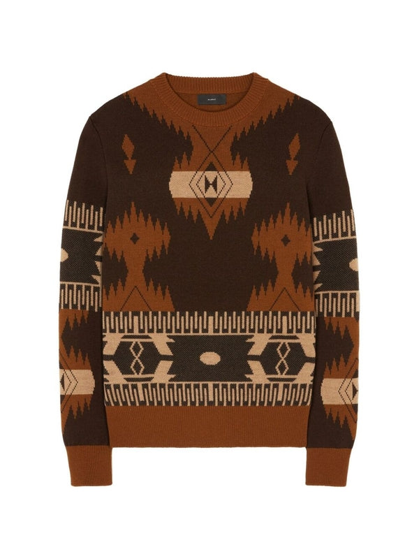 Icon Jacquard Wool Knit