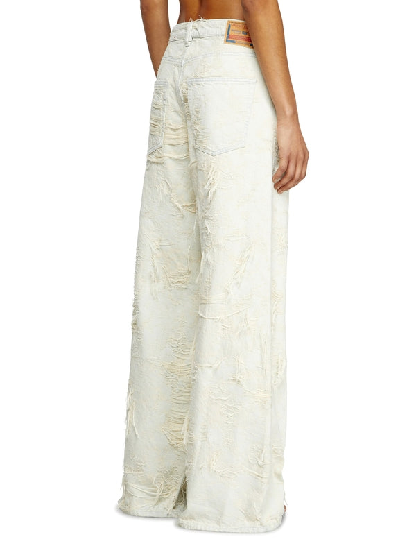 1996 D Sire Distressed Denim Pants