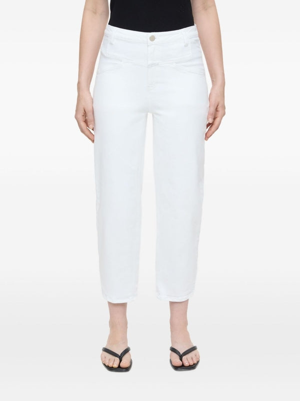 Back Logo
  Patch Crop Denim Pants