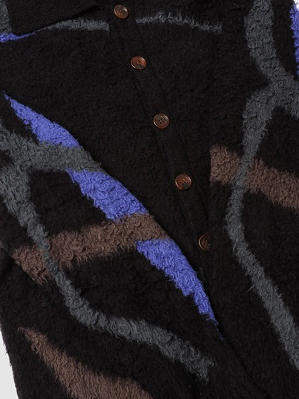 KHOKI Jacquard-design cardigan