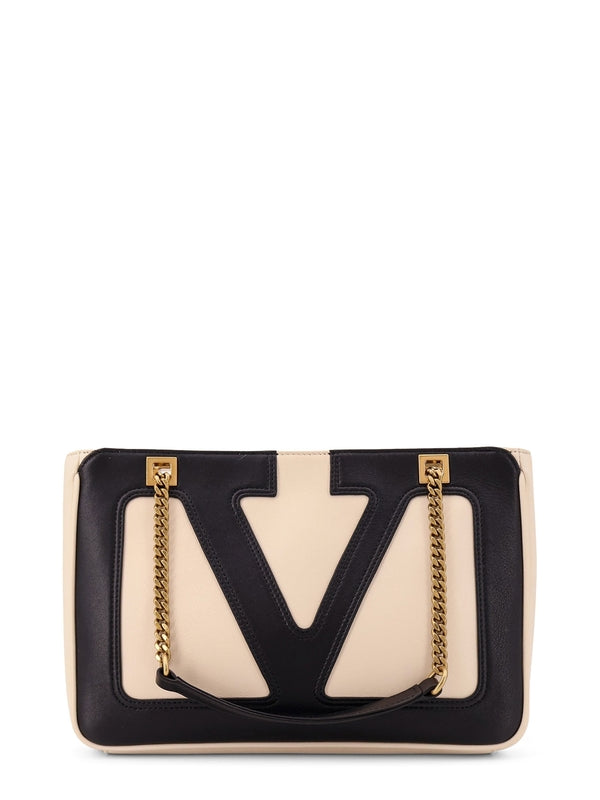 Valentino Ivory Black Cross Bags