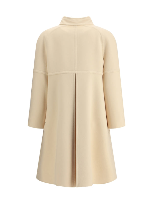 Wool Cashmere Single Coat