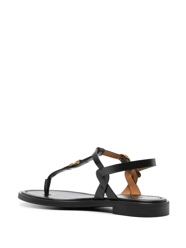 Marciee Calfskin Flip Flop Sandals