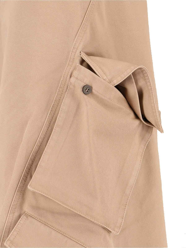 Alaia Beige Casual Pants