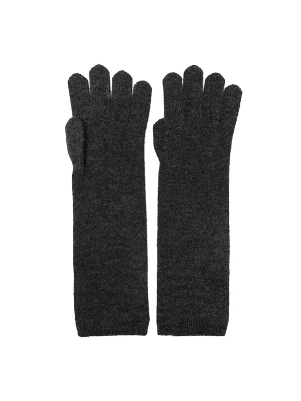羊绒罗纹手套