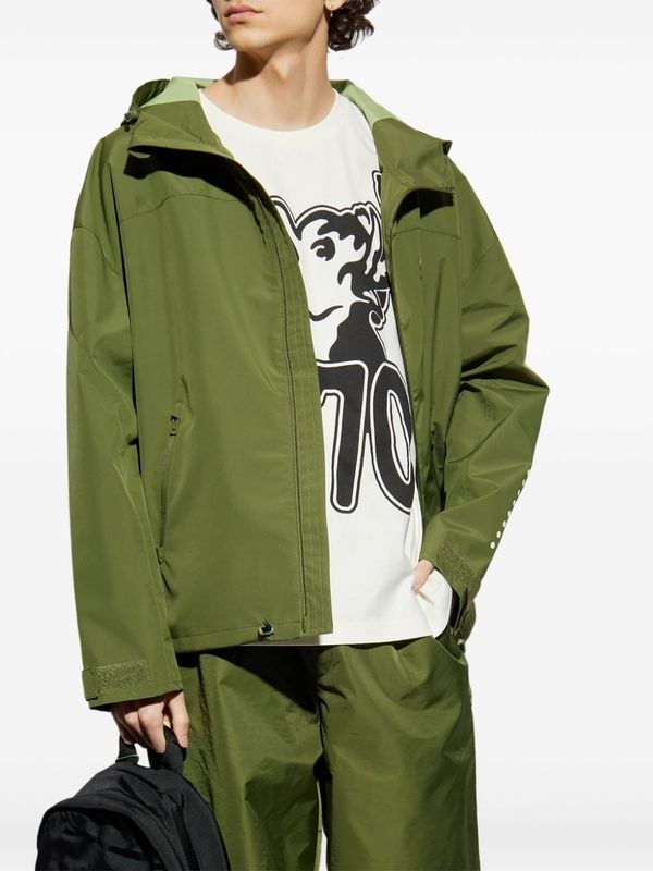 Bokeh Flower
  Patch Hood Jacket