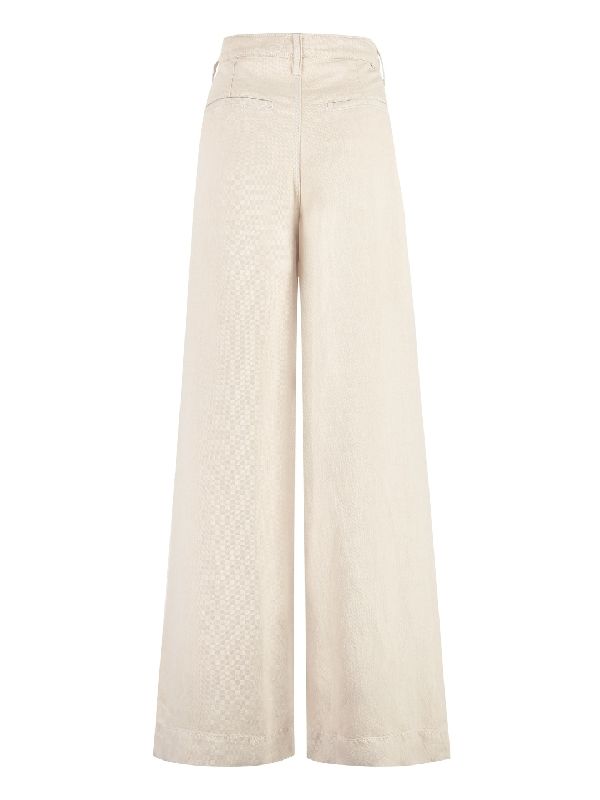 High-waist Wide Pants