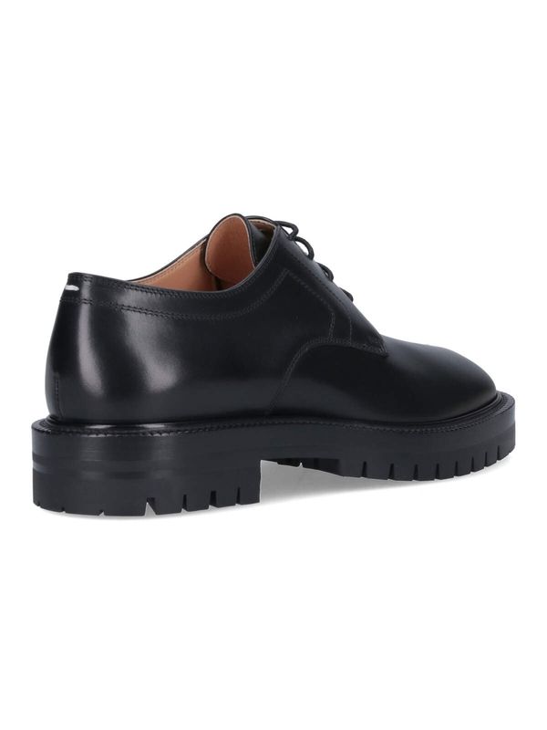 Tabi Leather Lace-Up Shoes