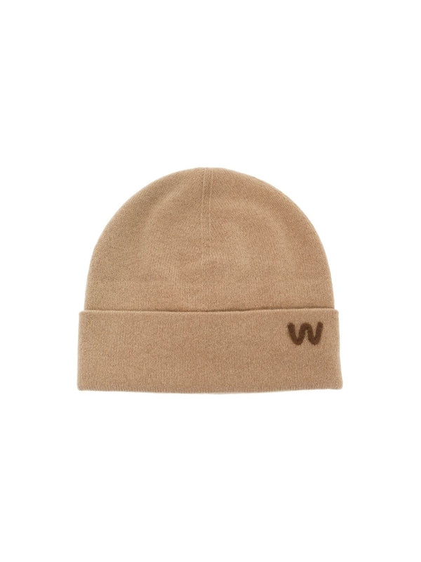 Logo Embroidery Cashmere Beanie