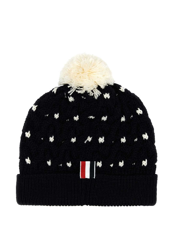 BEANIES UKH042AY1024 415 蓝色毛线帽