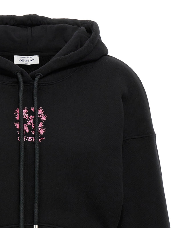 Arrow Logo
  Embroidered Crop Hoodie