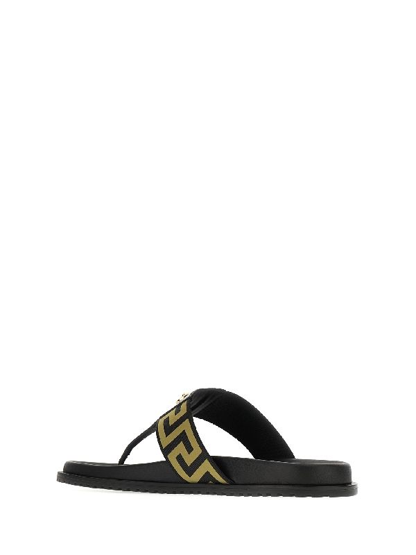 Greca Medusa Flip-Flops