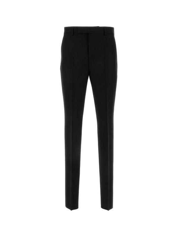 Slim Fit Mohair Wool Tailored Pants