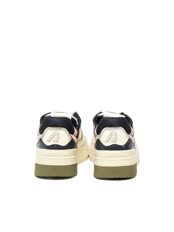 Autry Beige Low Top Sneakers