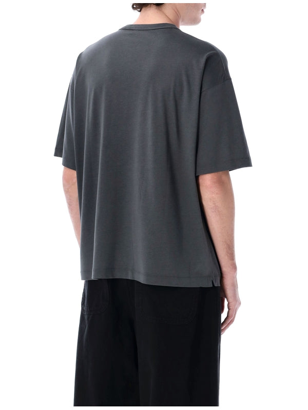 Crewneck Lyocell Cotton Short Sleeve T-Shirt
