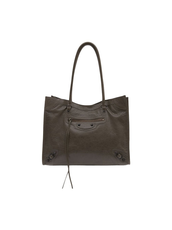 Balenciaga Green Tote Bags