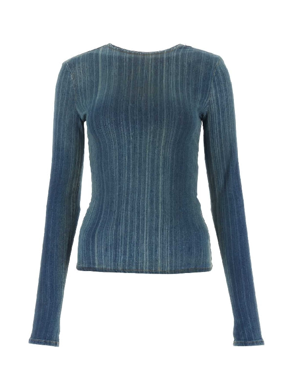 Second Skin Denim Top