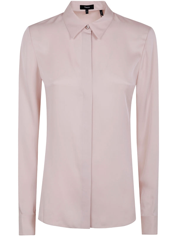 Theory Pink Shirt & Blouse
