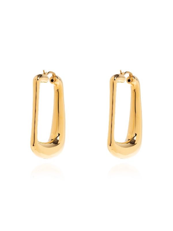 Ovalo J Hoop
  Earrings