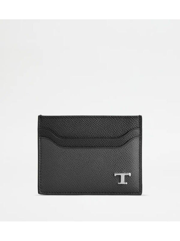 T Timeless Leather Card Wallet