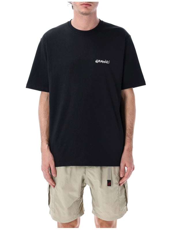 Gramici Black Short Sleeve T-Shirt