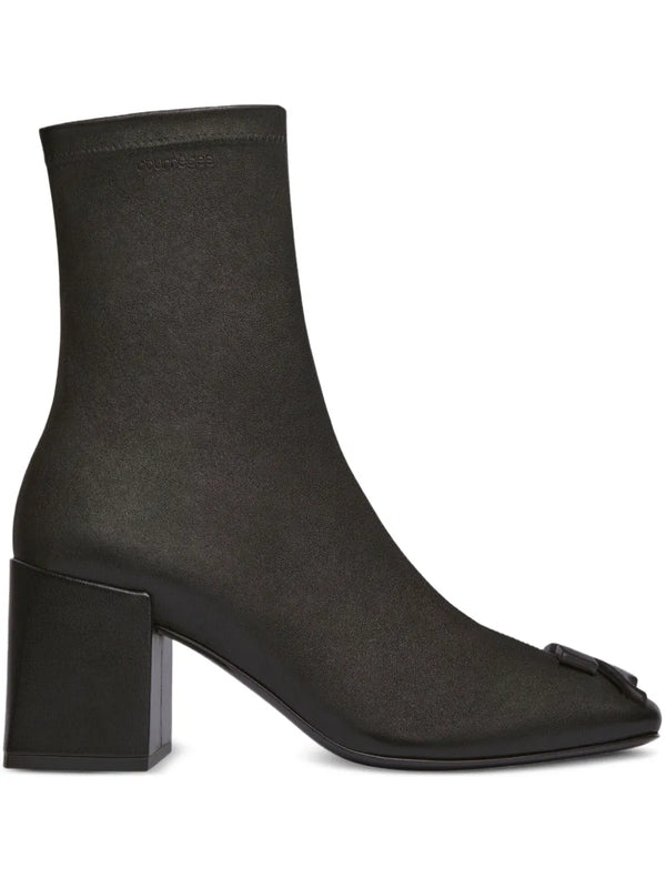 Courrèges Black Ankle Boots