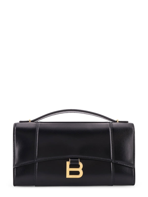 Balenciaga Hourglass Black Clutch Bags