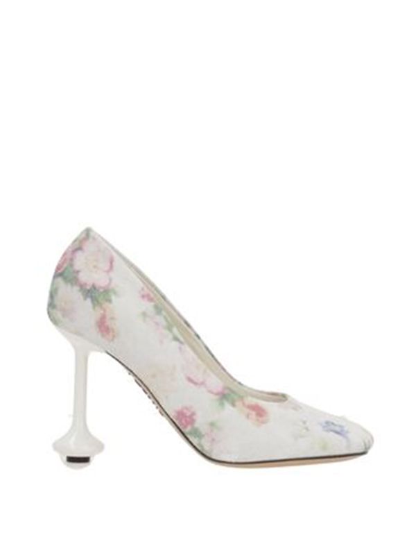 LOEWE - Toy Flower Suede Pumps Heels - Jente