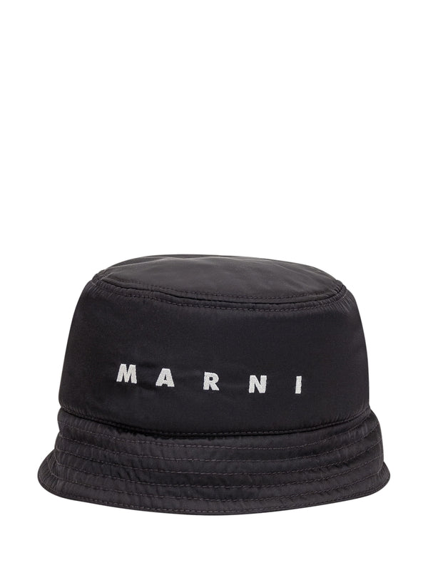 Logo Nylon Bucket Hat